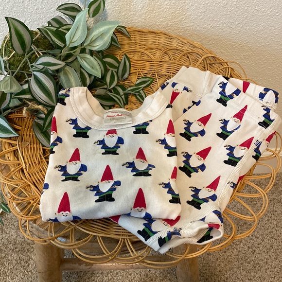 Hanna Andersson Other - Hanna Andersson Gnome Pajamas Christmas holiday size 4